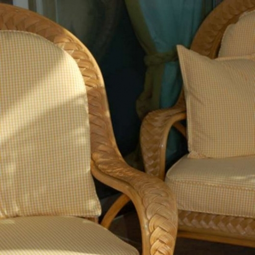 Bespoke Soft Furnishings update a conservatory in Aldwick, West Sussex
