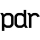 Pdr