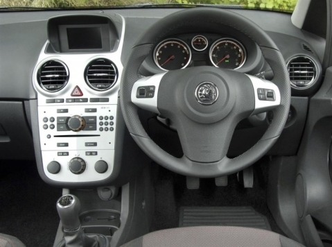 2009 Vauxhall Corsa Dashboard