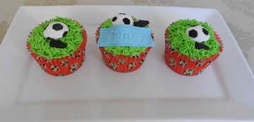 Football Cupcakes£2.25 each