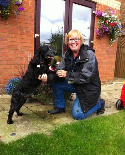 Lesley Bunker-Nixon and Alfie