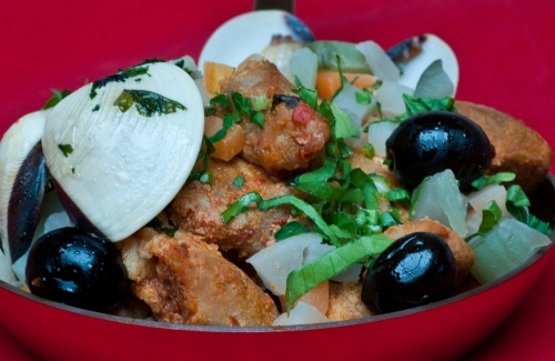 Carne De Porco A Alentejana