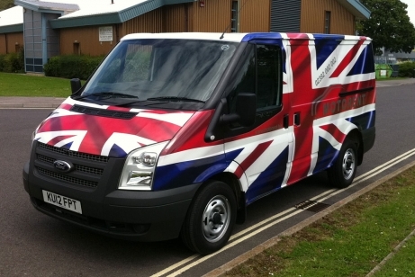 Team GB Union Flag full wrap