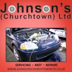 Johnson's Churchtown Ltd - garage services
