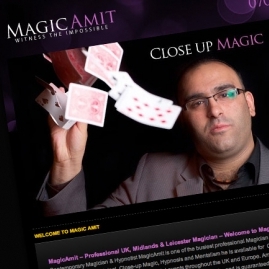 Magicamit Website Design