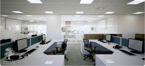 Office Interior Bw4