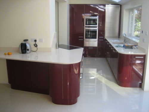 Mr & Mrs Robins, Crowthorne - Complete Kitchen Design, Supply Install in their new kitchen extension