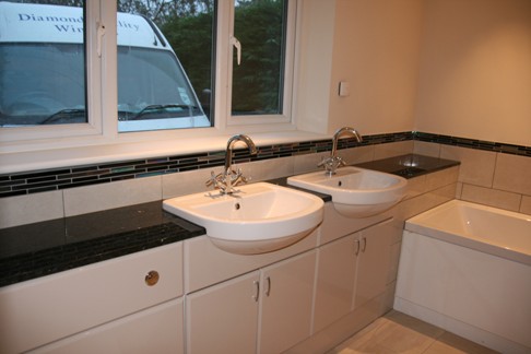 Bathroom vanity tops in marble and granite. Vanity tops Farnham Surrey, Bathroom Counter top Guildford