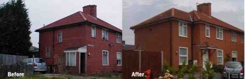 Mr N before and after