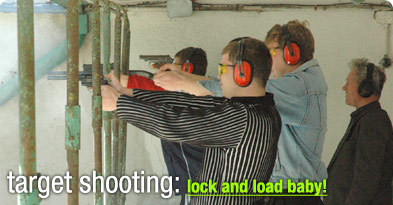 Target shooting with StagWeb is a top quality experience- choose from 20-100 bullet packages and take part in competitions.