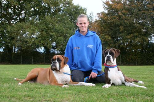 Tina with Boe & Roxy
