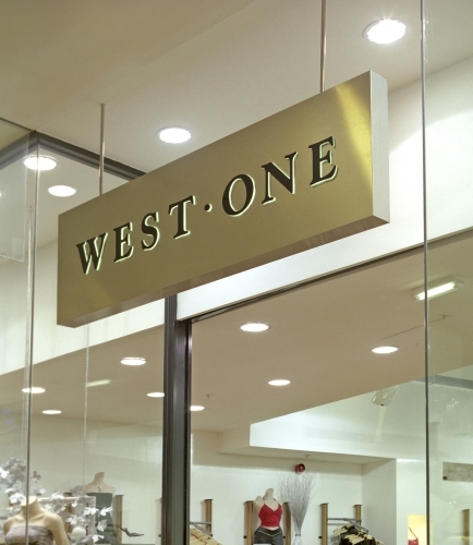Hanging Sign - West One