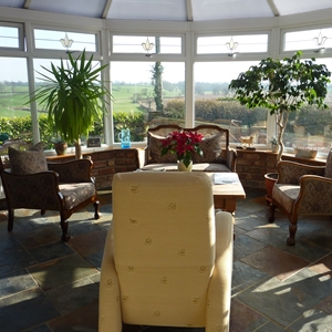 Conservatory at Primrose Cottage