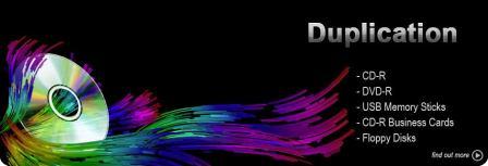CD and DVD Duplication for fast turn and small runs
