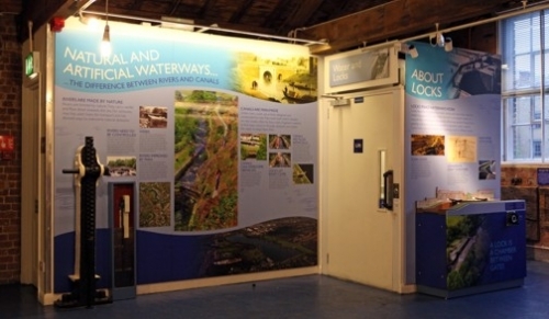 Work a boat through our model lock and demonstrate how a lock paddle works!