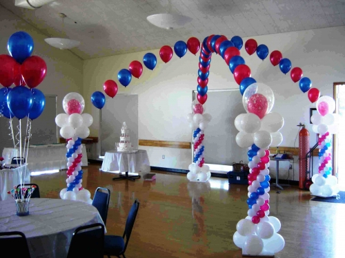  wedding flowers and balloons
