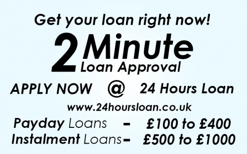 24 Hours Loan - 2 Minute Loan Approval