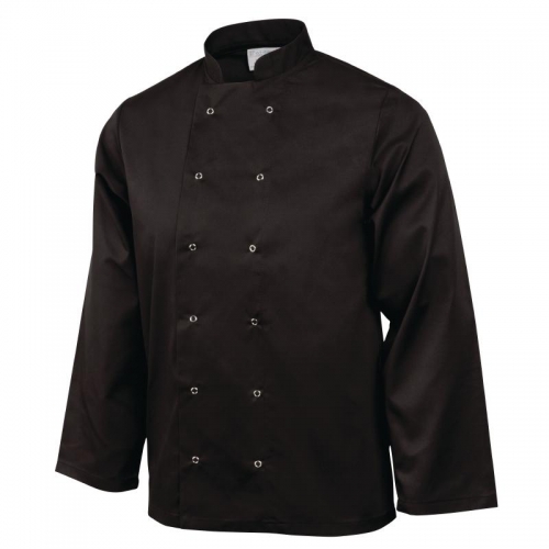 Chef Jacket Black Long