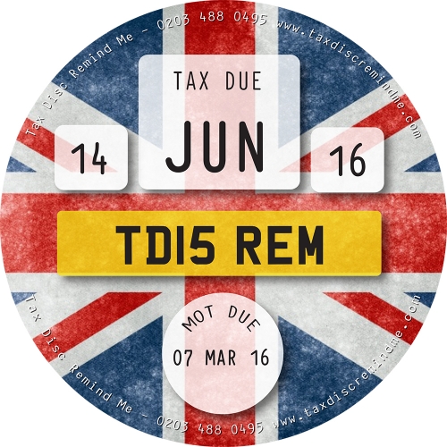 Tax Disc Reminder