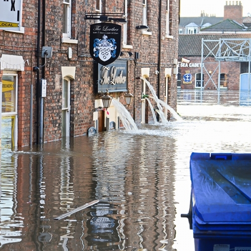 Flood Damage In York