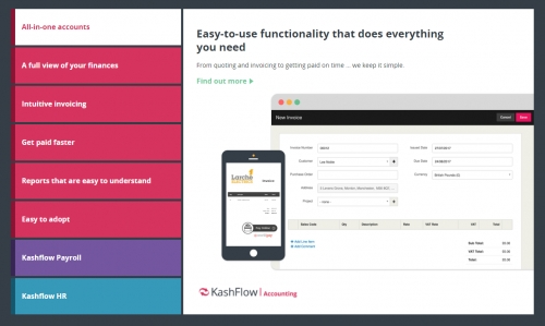 KashFlow Accounting Software