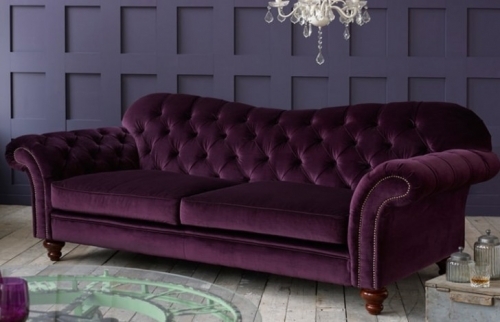 Crompton Fabric Chesterfield Sofa