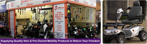 New and Pre-Owned Mobility Scooters