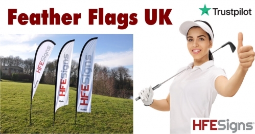 Feather Flags  Sail Banners - Rapid UK Delivery