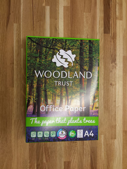 Woodland Trust Office Paper