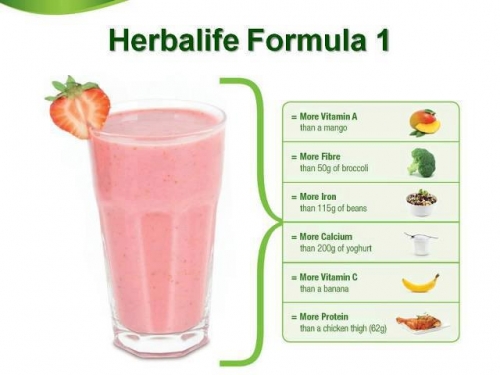 Formula 1 nutritional shake