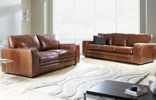 Abbey Leather Sofa