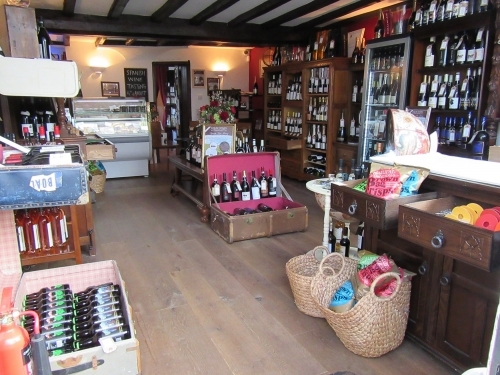 Inside Cellar Wines Boutique, Ripley, Surrey