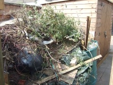 Garden clearance + shed demolition and disposal in Bromley. South East London / Kent Borders