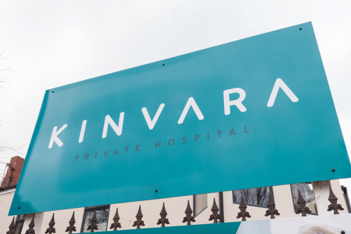 Kinvara Private Hospital Billboard Rotherham South Yorkshire