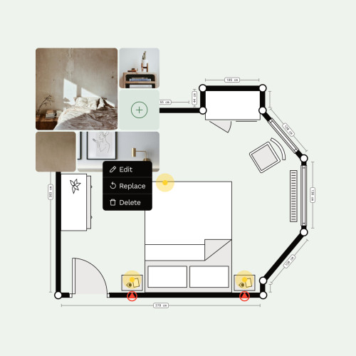 Bathroom and Bedroom Planning Tool