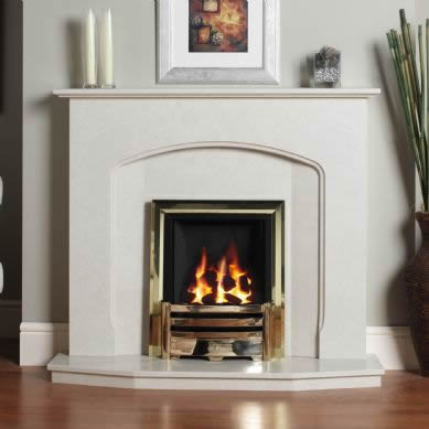 Angelia Marble Fireplace