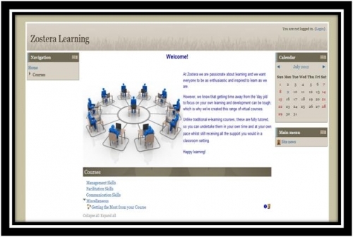 Zosteras Learning Platform