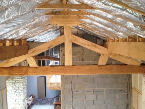 Traditional Roof Truss Replacement in Clitheroe