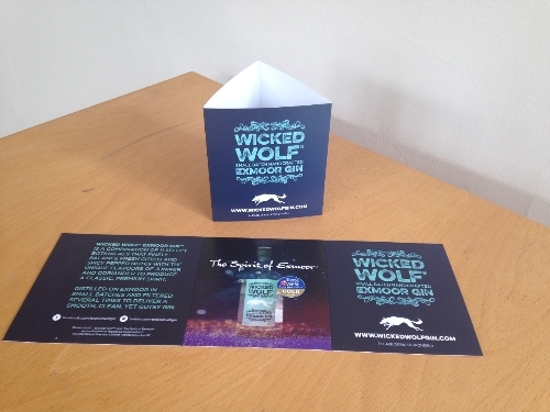 Wicked Wolf Gin Tent Cards