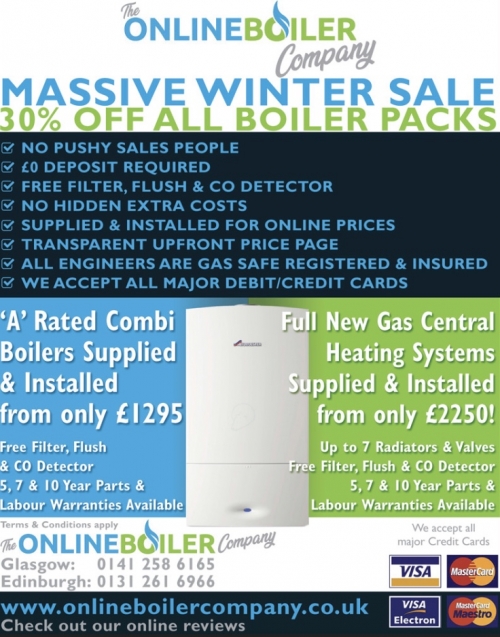 Boilers/central heating - BEST PRICES!