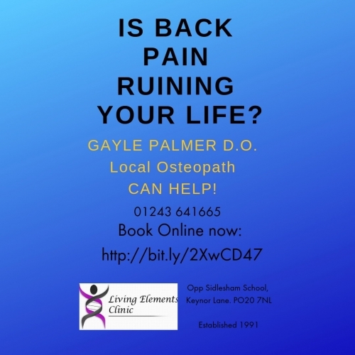 Is Back Pain Ruining Your Life - https://living-elements-clinic.cliniko.com/bookings