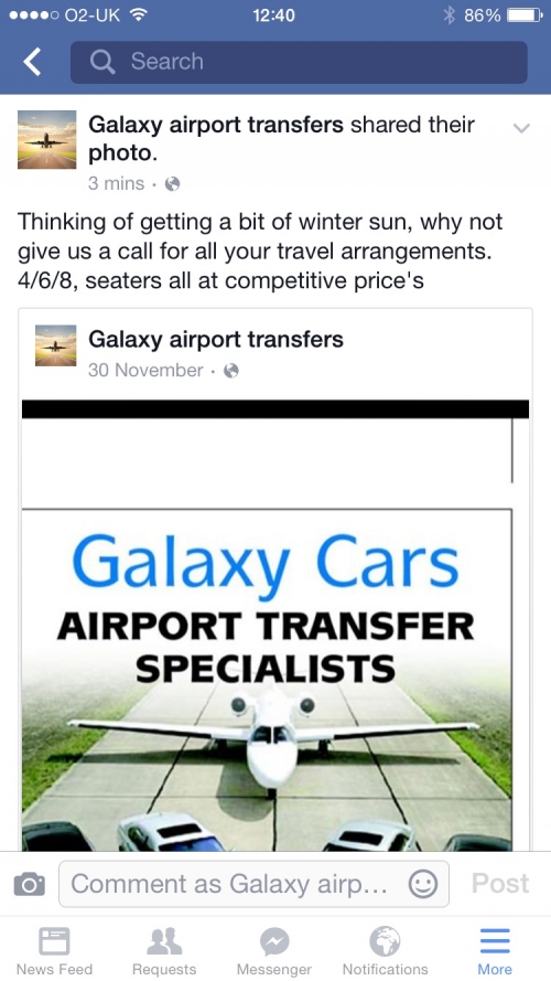 Airport taxis