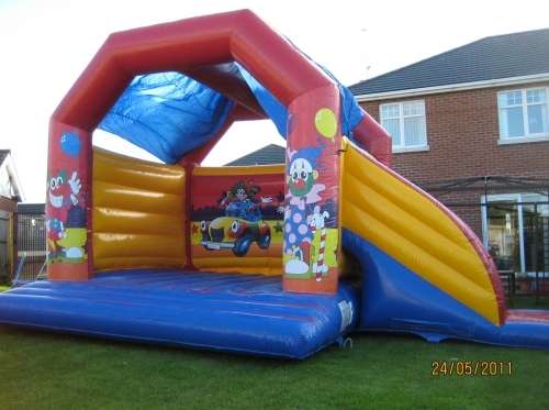 21ft x 15ft castle slide combo