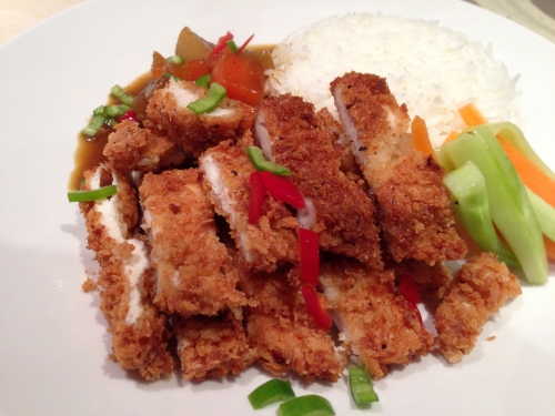 Chicken Katsu Curry with Breadcrumbs