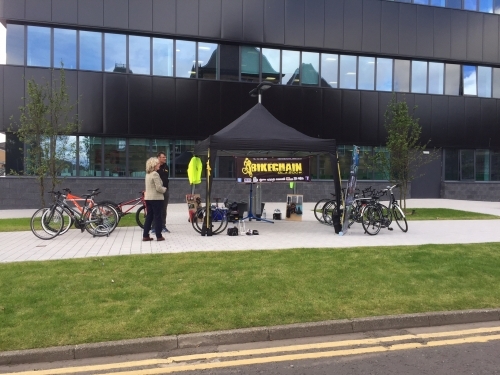 Demo Day NHS cycle to work bikechain glasgow