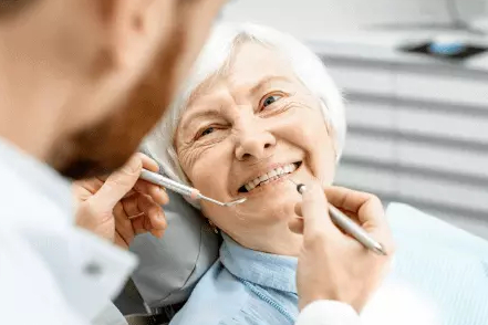 providing professionally fitted dentures