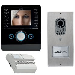 BPT-Lithos Entry Panel with Perla Monitor
