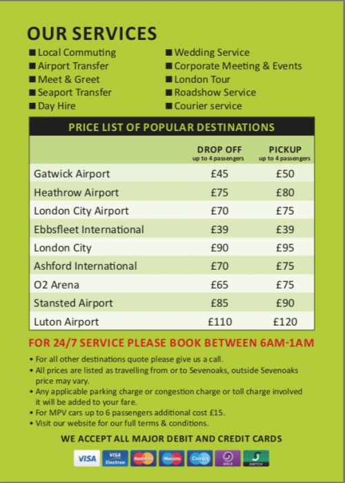 Airport Prices