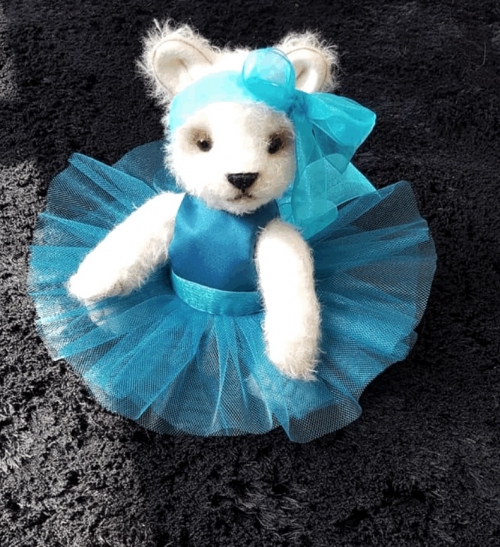 OOAK Handmade Teddy Bear Prima Ballerina