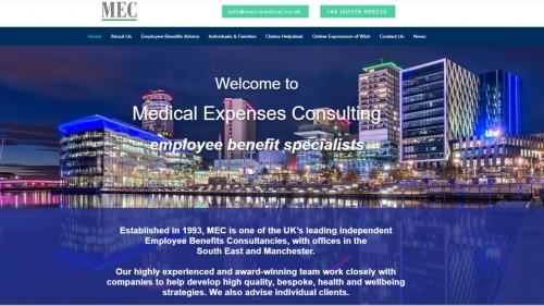 MEC Website Homepage Media City Manchester